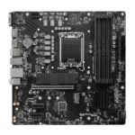 TARJETA MADRE MSI PRO B760M-P DDR4 LGA 1700 M-ATX 911-7E02-016 NEGRO