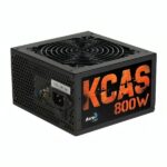 FUENTE DE PODER AEROCOOL KCAS 800W 80 PLUS BRONZE NO MODULAR ATX ACPB-KC80FUC.12 NEGRO