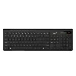 TECLADO GENIUS SLIMSTAR KB-7230 MEMBRANA INALÁMBRICO CON RECEPTOR ESPAÑOL 31310021401 NEGRO