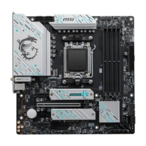 TARJETA MADRE MSI B650M GAMING PLUS WIFI AM5 M-ATX DDR5 911-7E24-008 NEGRO / BLANCO