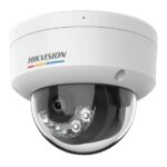 CAMARA DOMO HIKVISION DS-2CD1147G2H-LIU(2.8mm)(O-STD) (E) SMART HYBRID LIGHT 4MP H.265+ COLORVU LENTE FOCAL FIJO 30M IR IP67 IK08 CON MICROFONO INCORPORADO 311325112