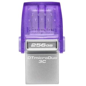 MEMORIA USB 256GB KINGSTON DTDUO3CG3 USB-A Y USB-C 200 MB/S DTDUO3CG3/256GB