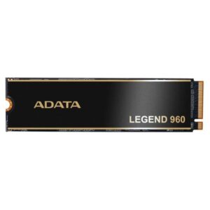 HD INTERNO SOLIDO 1TB ADATA LEGEND 960 PCIe GEN4 x4 M.2 7,400 MB/S / 6,800 MB/S ALEG-960-1TCS