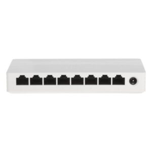 SWITCH HIKVISION DS-3E0508D-E(O-STD)/US (E) 8 PUERTOS GIGABIT 10/100/1000 MBPS NO ADMINISTRABLE 301802328 BLANCO