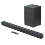 BARRA DE SONIDO JBL BAR 2.1 DEEP BASS 300W HDMI OPTICAL BLUETOOTH JBL2GBAR21DB2BLKAM NEGRO
