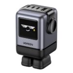 CARGADOR UGREEN X688 100W 3 PUERTOS USB-C Y 1 PUERTO USB-A CARGA RAPIDA 45514B NEGRO