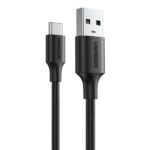 CABLE UGREEN US287 USB-A 2.0 A USB-C 2M CARGA RAPIDA 60118 NEGRO