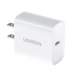 CARGADOR DE PARED UGREEN CD137 20W PUERTO USB-C CARGA RAPIDA 60449