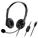 HEADSET GENIUS HS-230U ALÁMBRICO USB-C 2.4M 31710021405