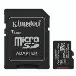 MEMORIA MICRO SDXC 128GB KINGSTON SDCS3/128GB CLASE 10 150MB/S PARA DISPOSITIVOS Y CAMARAS ANDROID