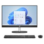 COMPUTADORA HP ALL IN ONE 24-CR0233LA 23.8" RYZEN 3-7320U 8GB 512GB SSD FHD WIN 11 HOME BP2E4LA#ABM NEGRO