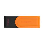 MEMORIA USB 256GB KINGSTON DATA TRAVELOR EXODIA S USB-A 3.2 GEN 1 CON TAPA GIRATORIA DTXS/256GB NEGRO/NARANJA