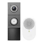 KIT DE CONTROL DE ACCESO TIMBRE INTELIGENTE TP LINK TAPO D235(US) CON CAMARA WI-FI 2.4 GHZ