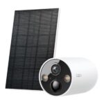 CAMARA TP LINK TAPO C425 KIT(EU) 2K CMOS STARLIGHT 2.1 MM 15 M AUDIO BIDIRECCIONAL CON PANEL SOLAR BLANCO