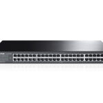 SWITCH TP LINK SF1048 48 PUERTOS RJ45 10/100 MBPS NO ADMINISTRABLE NEGRO