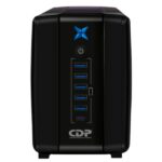 UPS CDP R-UPR1008 1000VA 500W UPS LINEA INTERACTIVA 120VAC AVR 8 TOMAS NEGRO
