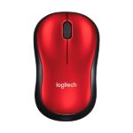 MOUSE LOGITECH M185 INALÁMBRICO 2.4 GHZ 1000 DPI 910-003635 ROJO