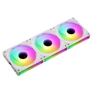 ABANICO ARGB FORMULA V LINE TRIPLE FAN AIR BRIDGE WH 120 MM  4 PIN PWM + 3 PIN ARGB 4711401661009