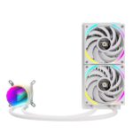 ENFRIAMIENTO LIQUIDO ARGB FORMULA V LINE OASIS L240 ARGB WH 240MM LGA1700/AM5  4 PIN PWM + 3 PIN ARGB 4711401661382 BLANCO