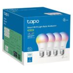 BOMBILLO TP LINK TAPO L530E(4-PACK) TAPO SMART WIFI MULTICOLOR