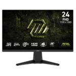 MONITOR GAMING MSI MAG 245F X24 23.8" PLANA 1920X1080 240HZ IPS RÁPIDO FREESYNC PREMIUM DISPLAYPORT / HDMI 9S6-3BC81M-004