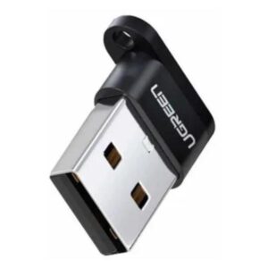 ADAPTADOR UGREEN US280 USB-A MACHO A USB-C HEMBRA 50568 NEGRO