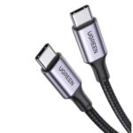CABLE UGREEN US316 USB-C A USB-C 20 100W 1.5M 70428 GRIS