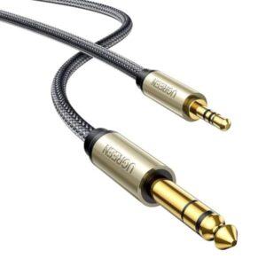 CABLE UGREEN AV127 3.5MM A 6.35MM TRS ESTEREO 2M 10628