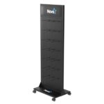 DISPLAY NOVA FD641700001C METÁLICO 600X400X1700MM 30 GANCHOS RUEDAS CON FRENO