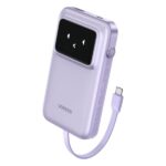 POWER BANK UGREEN PB511 10000MAH DE CARGA RAPIDA USB-C CON LED DISPLAY 35604B MORADO