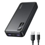POWER BANK UGREEN PB312 20000MAH 22.5W USB-A USB-C CARGA RÁPIDA BIDIRECCIONAL 25683 NEGRO