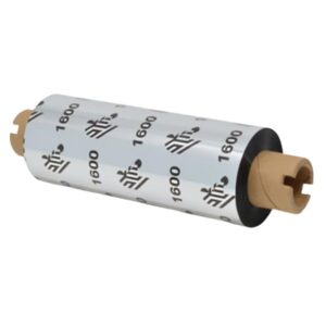 RIBBON DE CERA ZEBRA 01600GS08407 PARA IMPRESIORAS TT 84MMX70MM  24 UNIDADES/CAJA