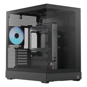 CASE RGB APNX V2-F-BK-V1 MID TOWER 4 VENTILADORES CON PANEL FRONTAL Y LATERAL APCM-VI03143.11