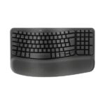 TECLADO LOGITECH WAVE KEYS BUSINESS ERGO INALÁMBRICO BLUETOOTH ESPAÑOL 920-012325 NEGRO