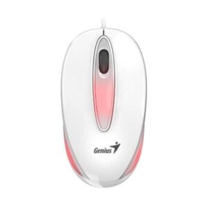 MOUSE GENIUS RS2 DX-MINI ALÁMBRICO USB 1200 DPI  31010025401 BLANCO