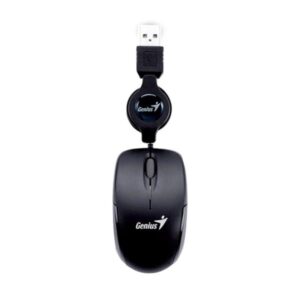 MOUSE GENIUS RS2 MICRO TRAVELER V2 ALÁMBRICO USB 1200 DPI 31010125100 NEGRO