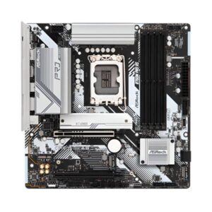 TARJETA MADRE ASROCK B650M PRO RS WIFI AM5 MICRO-ATX DDR5 90-MXBLZ0-AOUAYZ NEGRO / BLANCO