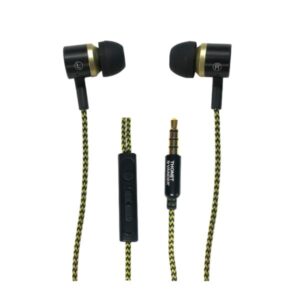 AUDIFONO THONET & VANDER KLEIN ALÁMBRICO 3.5MM HK096-03616 NEGRO / AMARILLO