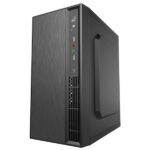 CASE NOVA CM06H1RA001C MINI TOWER VENTILADORES 1 DE 120MM Y 80MM SIN FUENTE DE PODER NEGRO