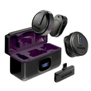 MICROFONO STREAMPLIFY MIC GO-48-WL-BK INALÁMBRICO SPML-MG1C051.11