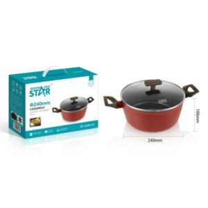 CACEROLA ANTIADHERENTE WINNING STAR ST-5229-24 ALUMINIO 24CM X 10.6CM GUO-1775-WST-18642