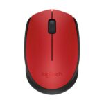 MOUSE LOGITECH M170 INALÁMBRICO 2.4 GHZ 1000 DPI 910-004941 ROJO