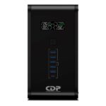 UPS CDP R-SMART751 750VA 350W UPS LINEA INTERACTIVA 120VAC AVR 10 TOMAS NEGRO