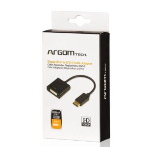 ADAPTADOR ARGOM DISPLAY PORT A DVI 6"/15CM ARG-CB-1322