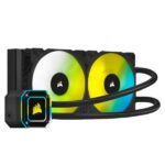 ENFRIAMIENTO LIQUIDO RGB CORSAIR ICUE H115I ELITE CAPELLIX AIO 280MM CW-9060047-WW NEGRO