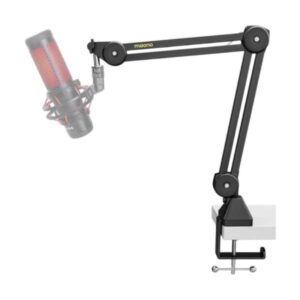 SOPORTE PARA MICROFONO MAONO BA37 COMPATIBLE CON PD100X PD200X PM450 PD400 PM500 CAPACIDAD DE 2KG TORNILLO DE 5/8" A 3/8" NEGRO