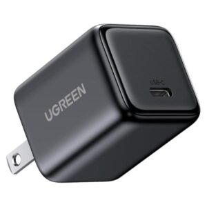 CARGADOR UGREEN X513 30W USBC GAN CARGA RAPIDA 55530 NEGRO