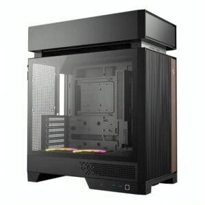 CASE DEEPCOOL CL660 MID TOWER VENTILADORES 2 DE 120MM CON PANEL LATERAL R-CL660-BKNNA0-G-1 NEGRO