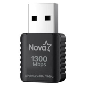 ADAPTADOR WIFI USB NOVA UWF-908 1300MBPS E010-174