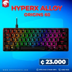 hyperX teclado